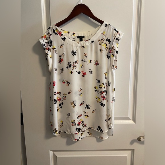 Ann Taylor Factory Tops - Ann Taylor Factory floral blouse
